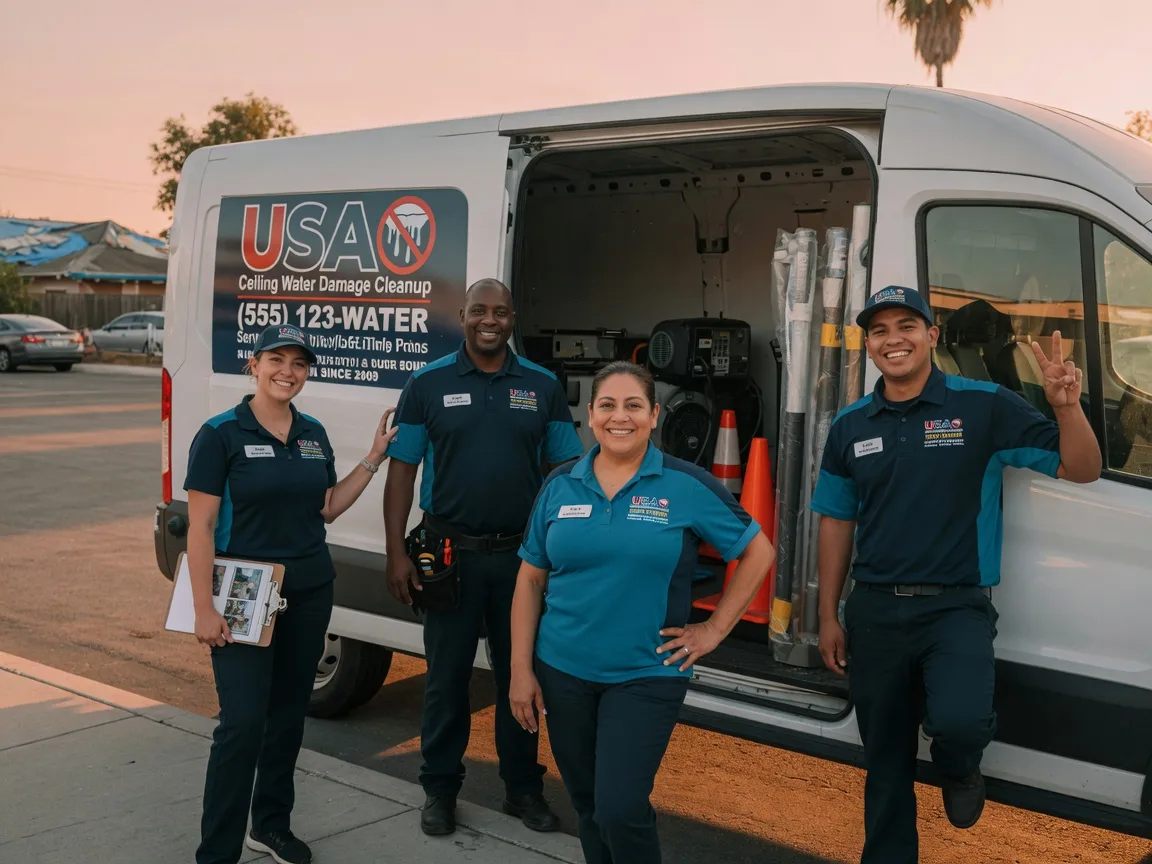 Ceiling Water Damage Restoration company in Long Lake, SD